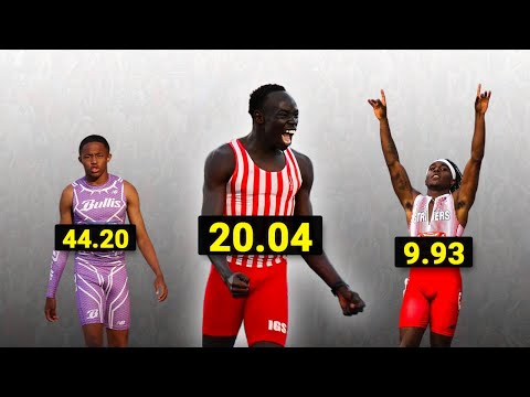 The Insane Rise Of Teenage Phenoms In Sprinting