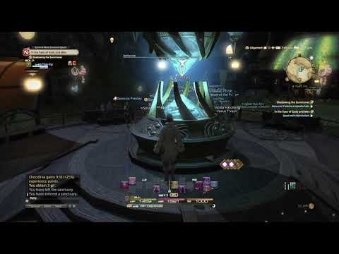 Final Fantasy XIV PS4 Growing A Summoner Part 11- Level 40 Job Quest