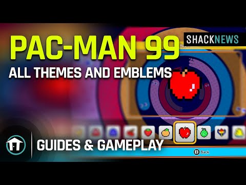 PAC-MAN 99 All Themes and Emblems