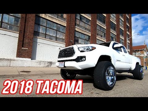 2018 Lifted Tacoma on 20x12 Fuel Wheels with 33s!