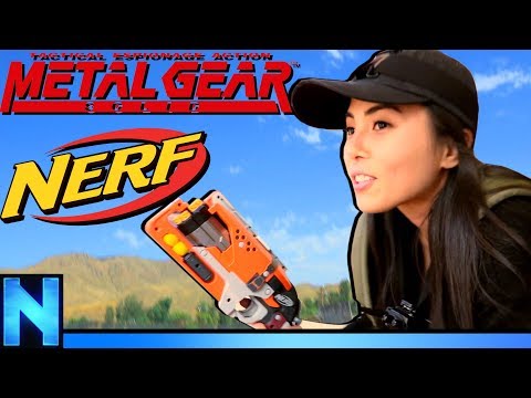 NERF Metal Gear Solid - Lady Snake ft. Anna Akana