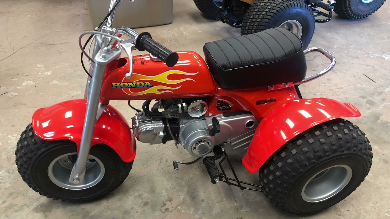 Restored First 1973 Honda ATC70 K0 D&A Restorations