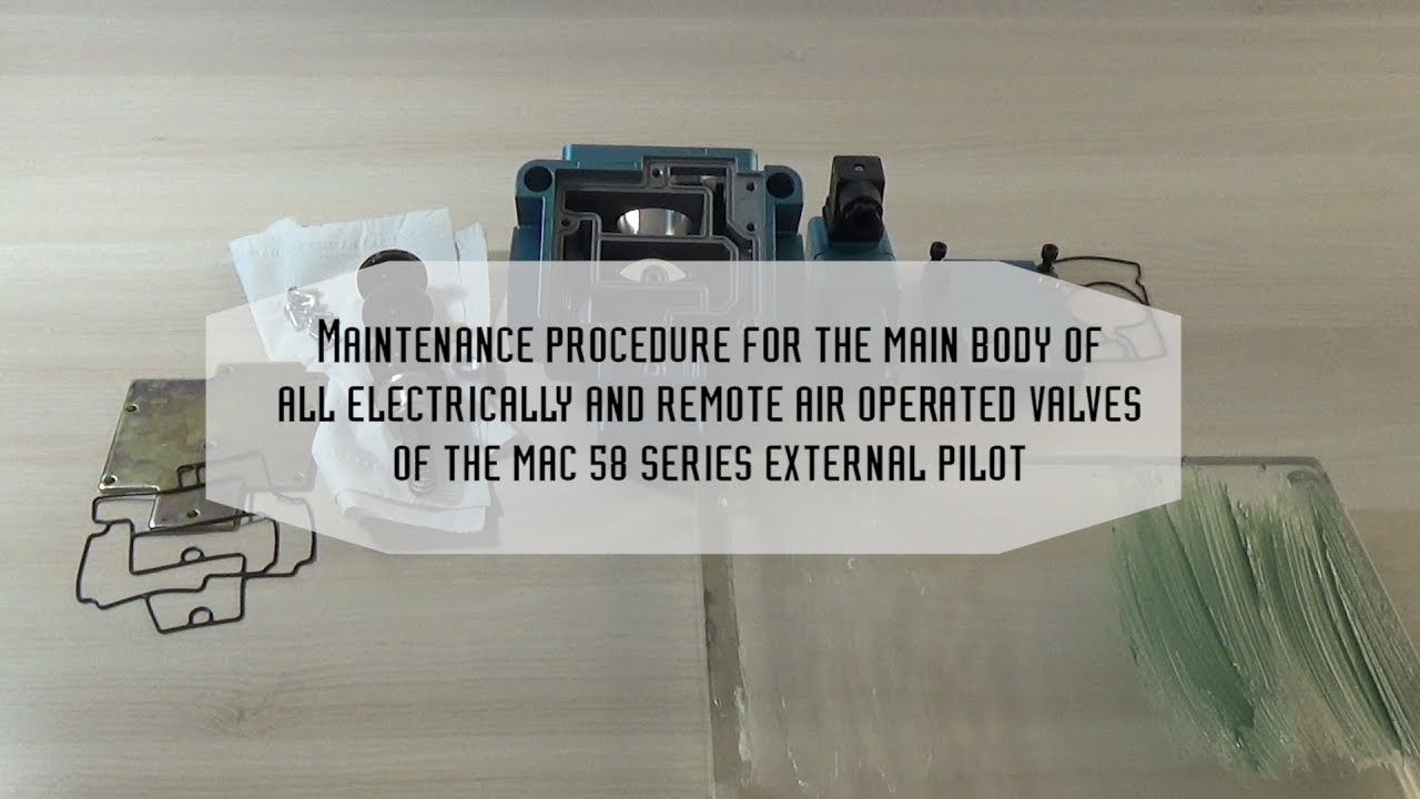 Maintenance Process Tutorial - 58 Series External Pilot
