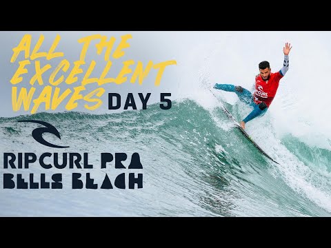ALL THE EXCELLENT WAVES FROM DAY 5 | Rip Curl Bells Beach
