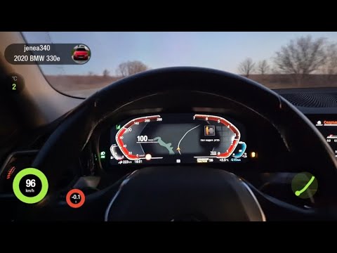 BMW 330e G20 Stage2 450hp 100-200km/h