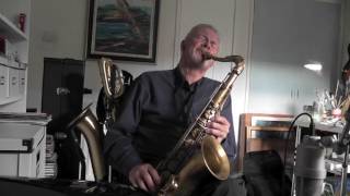 Baby Won't You Please Come Home -  jazz improvisation on Tenor Sax