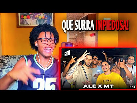 (A MAIOR SURRA DO ANO? 😳) ALÊ X MT | React [BDH - Mendigos na Reação]
