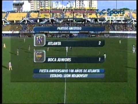 Atlanta vs Boca (4-1) - Compacto