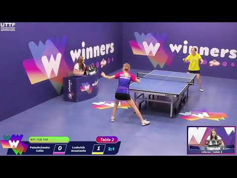 Winners League  10.07.21   Palazhchenko Iuliia - Lushchik Anastasiia    20:30