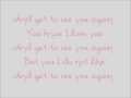 Delilah - See you again with lyrics 