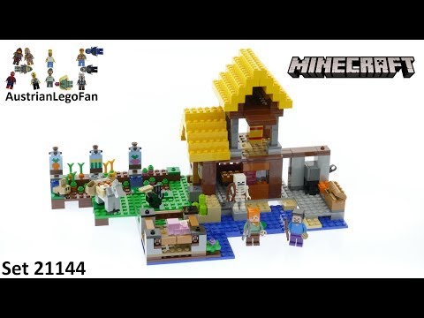 Vidéo LEGO Minecraft 21144 : La ferme