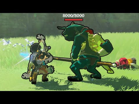 i tried BotW's Trial of the Undead and this is what happened