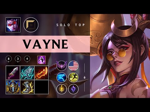 Vayne Top vs Tahm Kench - NA Master Patch 26.02