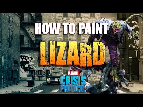 Sorastro's Marvel: Crisis Protocol Painting Series Ep.18 - Lizard