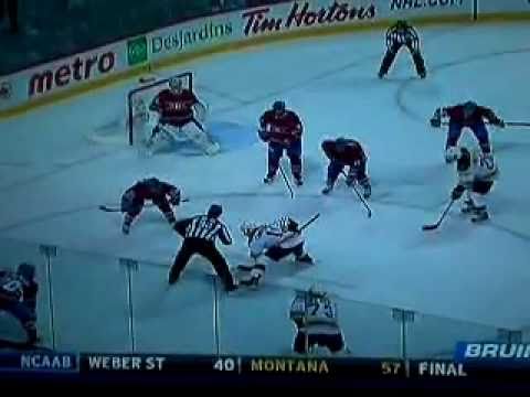 Bruin's Chara cripples Montreal player