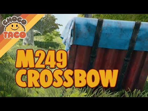 M249 and Crossbow? - chocotaco PUBG Gameplay
