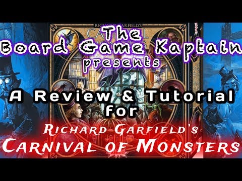 Richard Garfield's Carnival of Monsters Review & Tutorial