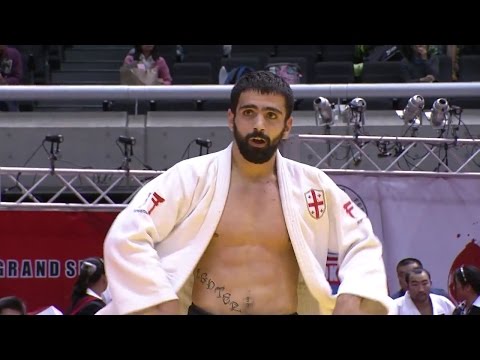 Nugzar Tatalashvili (GEO) vs. Rok Draksic (SLO) -73kg Judo Grand Slam Tokyo 2015