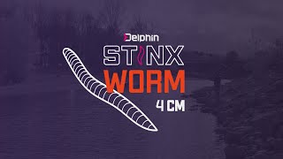 Umělá nástraha Delphin B! Stinx Worm Cheese_4cm_50ks_Fire