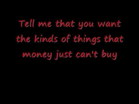 The Beatles- Can't buy me love (with on screen lyrics)