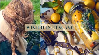 PATIENTLY WAITING IN THE WINTER: Pensive Days in the Garden, the Kitchen & the Sea in Tuscany, Italy