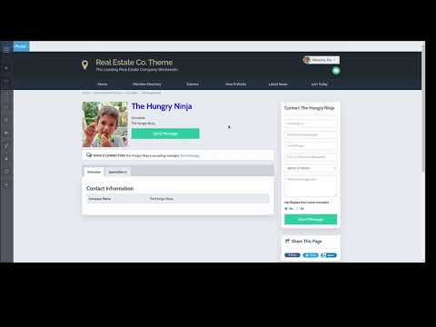Advanced Member Profile Customization - Customizing Brilliant Directories