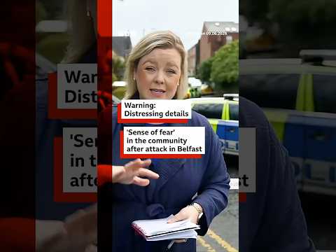 Sense of fear' in the community after attack in Belfast. #Belfast #NorthernIreland #BBCNews