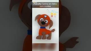 Patrulha Canina - Molde de feltro grátis- para imprimir