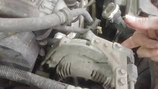 Alternator replacement 1996 Ford Escort 1.9