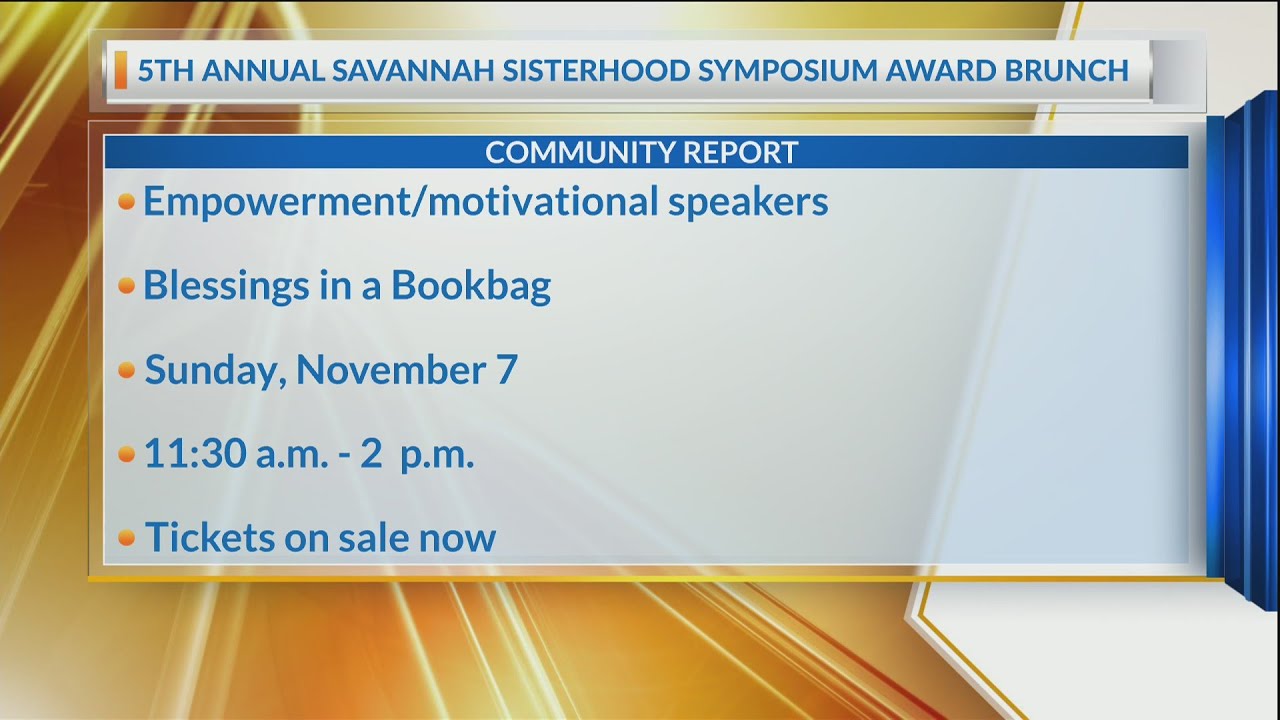 Savannah Sisterhood Symposium Award Brunch