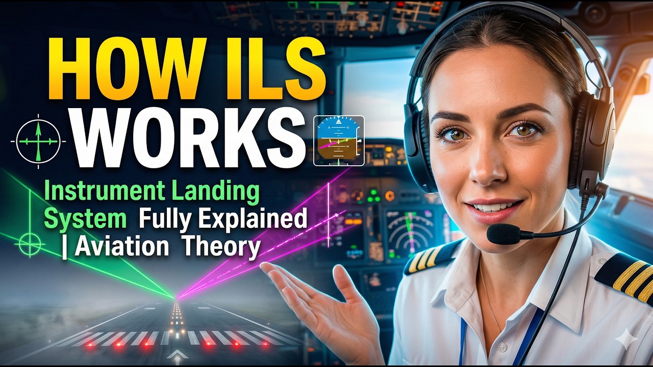 ILS — Instrument Landing System | Working Principle, Frequencies & Components | PPL CPL DGCA Theory