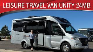 A preview image of the linked video showcasing 2022 Leisure Travel Van Unity 24MB