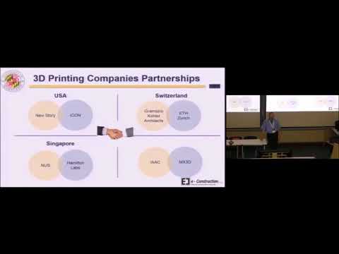 International Construction 3D Printing Conference (iC3dP) - Prof. Miroslaw Skibniewski