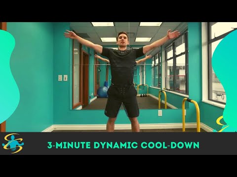 Follow Along 3-Minute Dynamic Stretching Cool-Down (End every workout like this!)