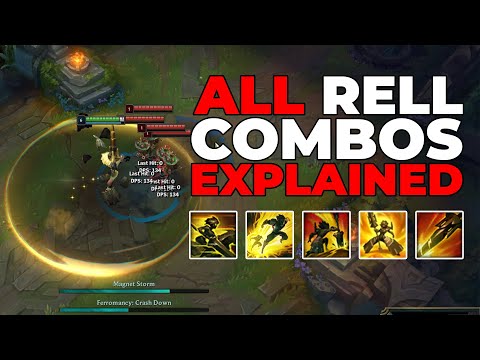 All Rell Combos EXPLAINED! | League of Legends | ColsENG