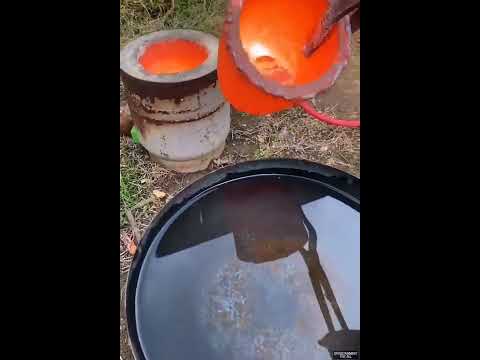Gold Melting - Traditional way | 22k Gold | Watch till end |