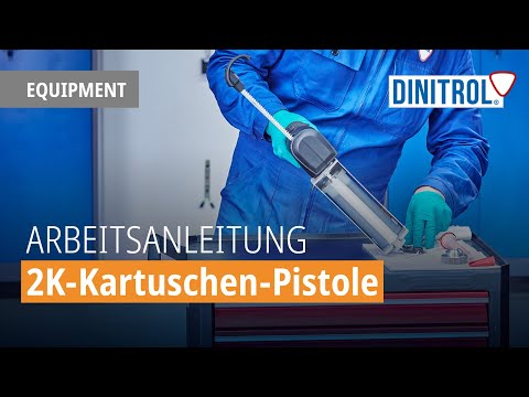 2K-Kartuschen-Pistole | Arbeitsanleitung | DINITROL #Equipment #KlebenUndDichten