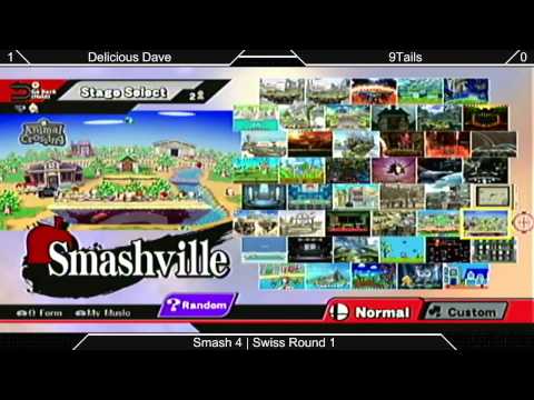 [Sm4sh|05-16-15] Swiss R1: Delicious Dave (ROB) Vs 9Tales (Rosalina & Luma)