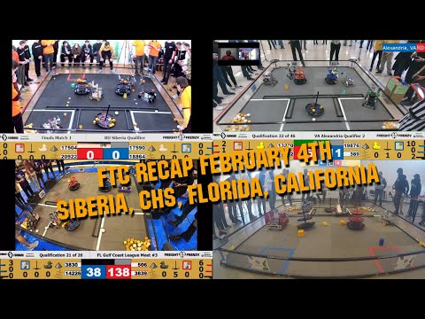 FTC Recap February 4 Siberia, CHS, FL, CA |  Freight Frenzy