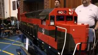 preview picture of video 'LaGrange Toy Train Show 2014  SPOILER ALLERT! No Rides.'