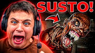 TENTE NÃO RIR 😂 PAULINHO O LOKO JOGANDO TERROR!