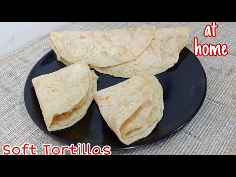 How to Make Tortillas at Home | Tortilla Wrap | Homemade Tortillas | Chatpate snacks