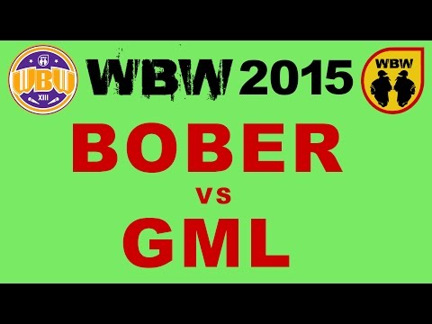 Video thumbnail for Eliminacje 2015: Bober vs. GML