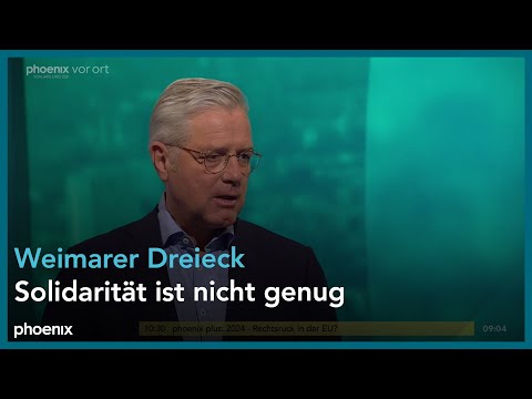 phoenix tagesgespräch mit Norbert Röttgen zum Treffen des Weimarer Dreiecks am 22.05.24