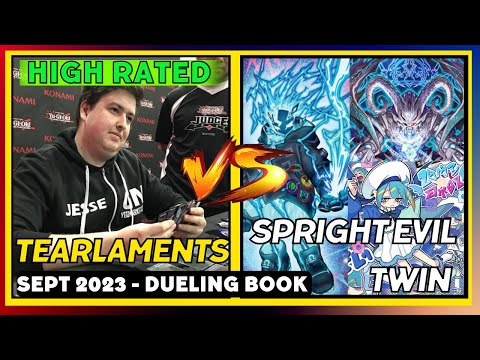 Jesse Kotton YGO (Tearlaments) vs Spright Evil Twin Runick | High Rated Dueling Book Replay