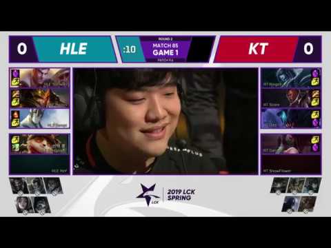 HLE vs KT Game 1 FULL Week 10 Day 2 | Hanwha Life Esports vs KT Rolster | LCK Spring Split 2019
