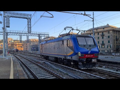 E464.425 isolata in Manovra a Genova Brignole
