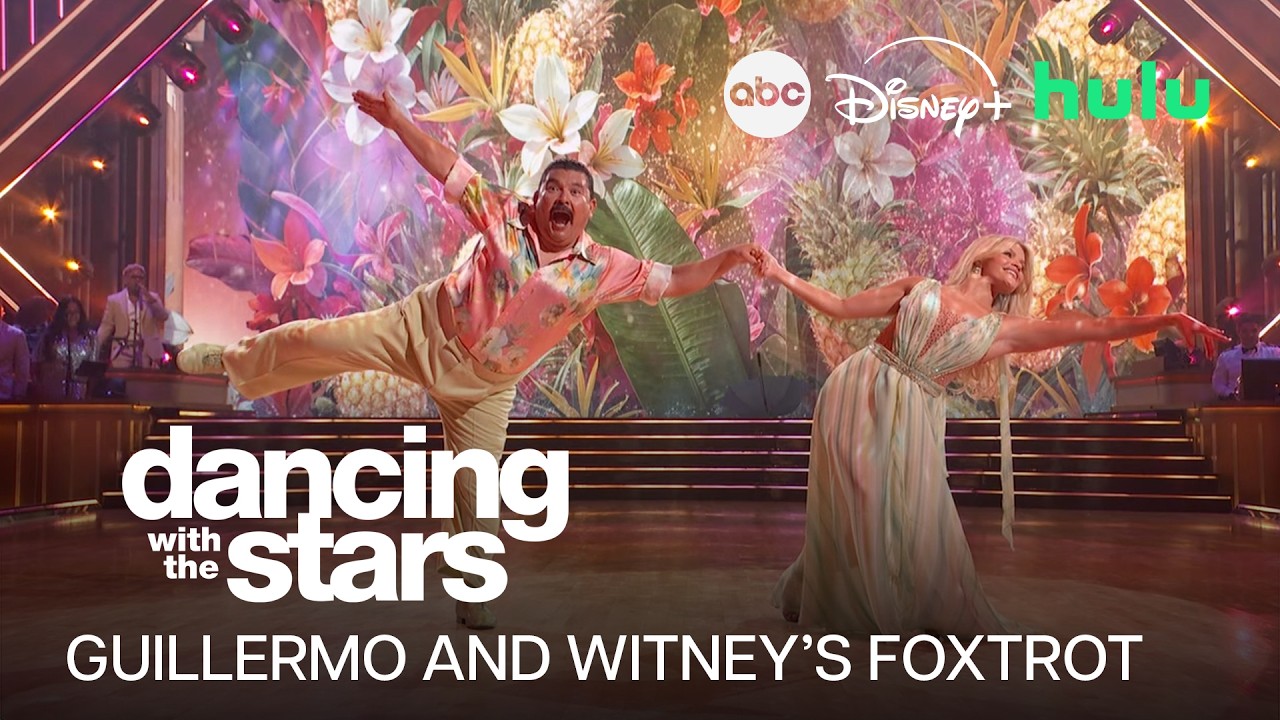 Guillermo Rodriguez and Witney Carson&rsquo;s Yacht Rock Foxtrot | Dancing with the Stars - YouTube