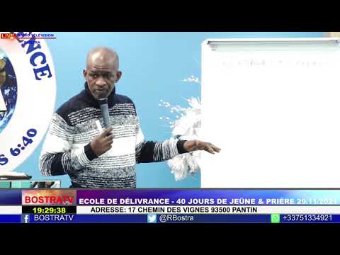 ECOLE DE DÉLIVRANCE - 40 JOURS DE JEÛNE & PRIÈRE   29/11/2021
