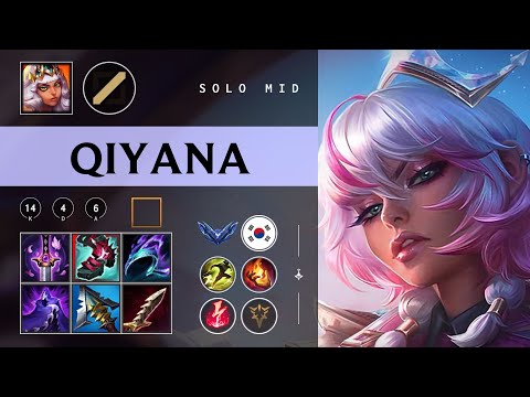 Qiyana Mid vs Twisted Fate - KR Diamond Patch 26.02